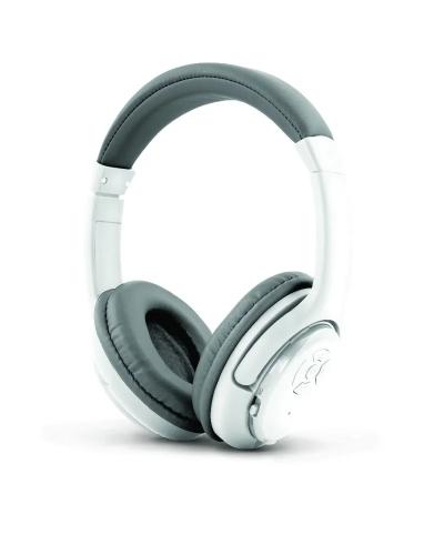Auscultadores Bluetooth Libero Cinzento/Branco - Esperanza