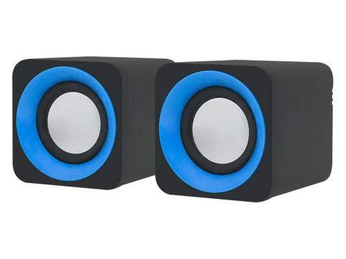 Colunas Blow Ms-23 2-way 3 W Preto E Azul
