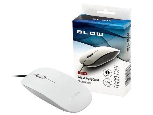 Optical Mouse Blow Mp-30 Usb White