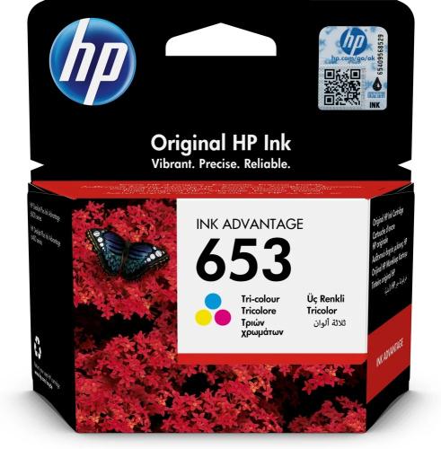 Hp Cartus de Cerneala Original 653 Ink Advantage .