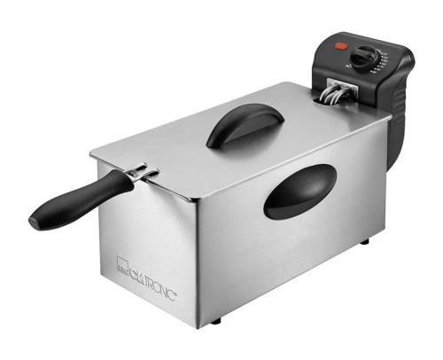 Clatronic Fr 3586 Fryer 3 L Silver Stainless Steel Stand-Alone 2000 W