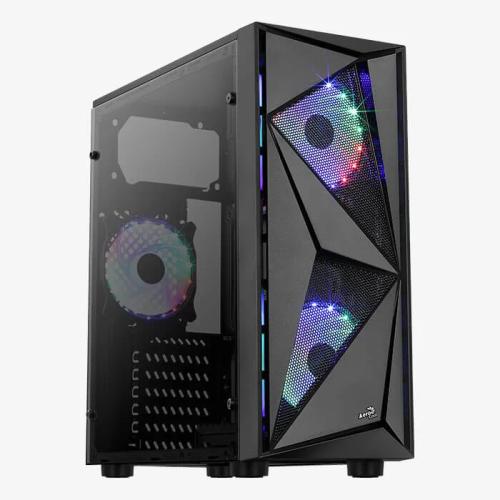 Aerocool Glider Cosmo-A-Bk-V2, Midi Tower, Pc, Ac.