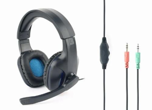 Auscultadores Gaming C/ Microfone+Controlo Volume