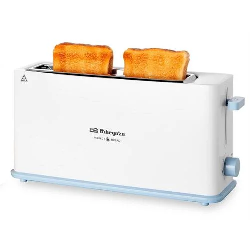 Torradeira 850W (Branco / Azul) - ORBEGOZO