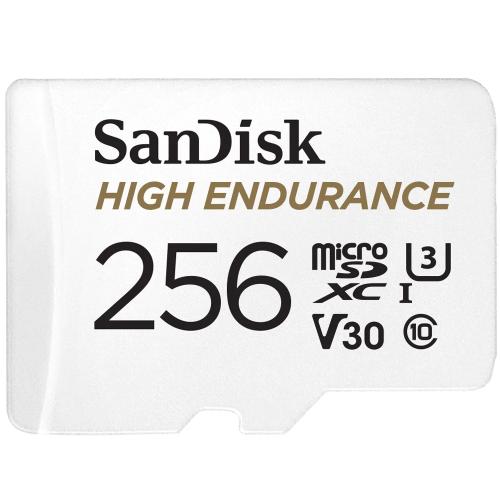 Cartão de Memória 256gb Microsdxc High Endurance Branco - Sandisk