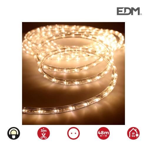 Mangueira Led Flexiled Branco Quente 36 Leds/m 2v
