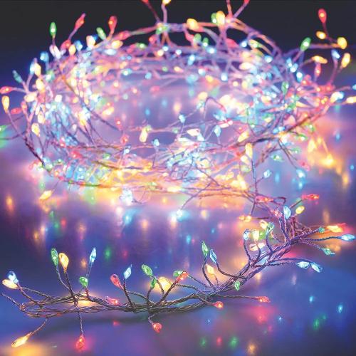 Grinalda a Pilhas Multicor 100 Micro Leds Ip20 1,5m