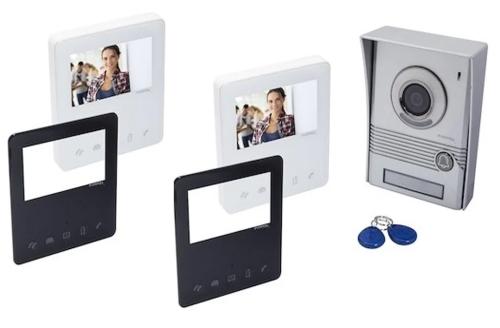 Vídeo Porteiro Pro de 4" com Badges e 2º Monitor