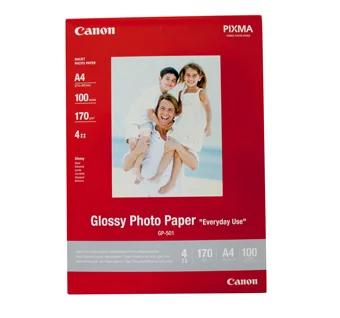 Canon GP-501 A 4, brilhante 210 g, 5 folhas