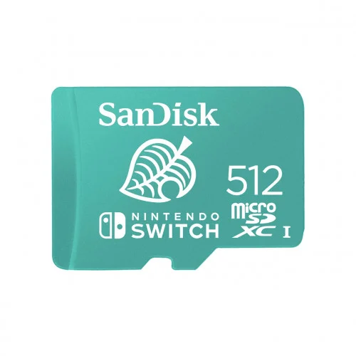 Cartão de Memória 512gb Microsdxc Uhs-I P/ Nintendo Switch - Sandisk