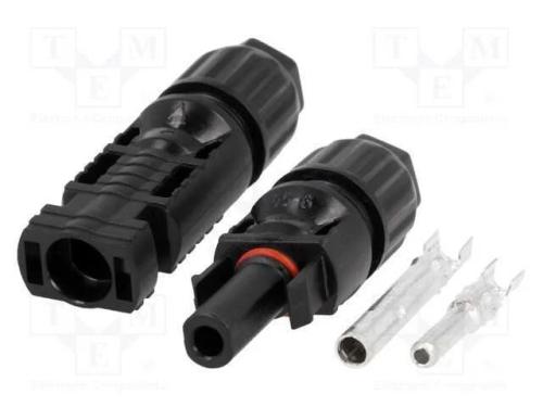 Conector Solar Hembra Macho Único 2.5-4 Mm