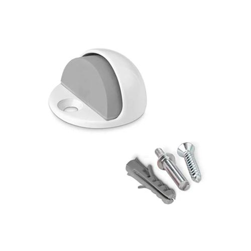 Batente De Porta De Metal Com Parafuso Branco