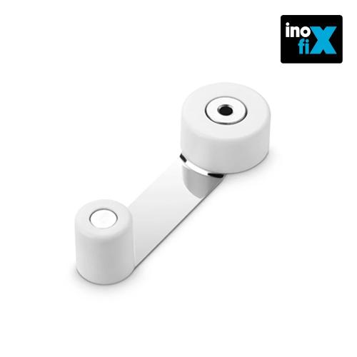 Batente De Porta Giratório Branco Inofix
