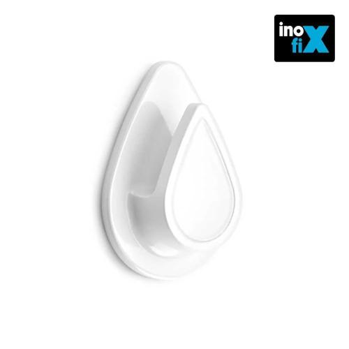Cabide Resistente à Água Mod Gota Branco (Blister.