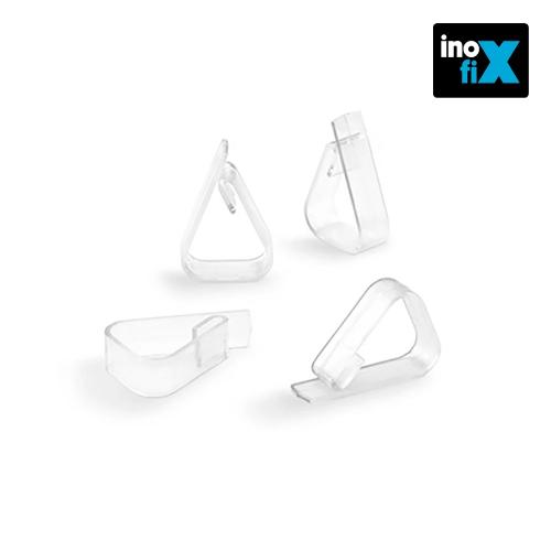 Clips para Prender Toalhas Transparente (Blister .