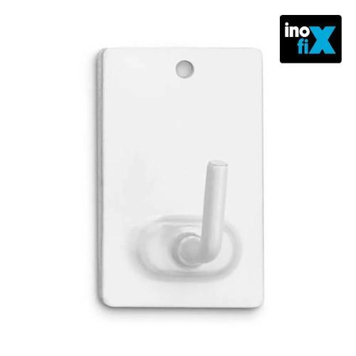 Cabide Adesivo Branco (Blister 2 Unid) Inofix