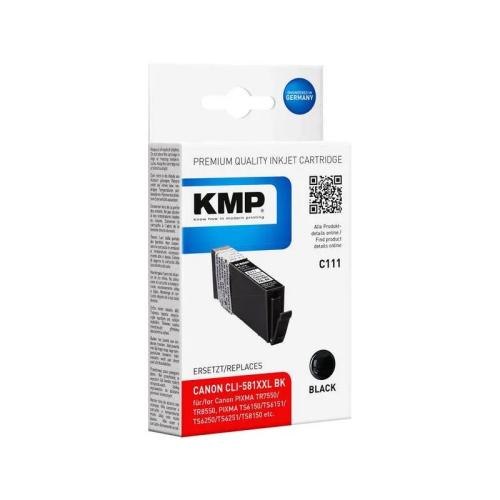 Cartucho de tinta preto KMP C111 compatível com Ca