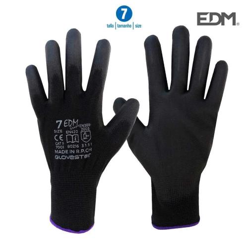 Luvas de Poliester Sem Costuras e Revestimento De.