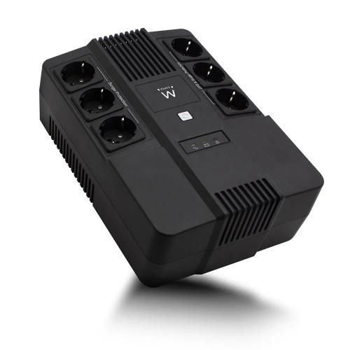 Ewent Ups 600va Line Interactive Avr 6 X Cee7/3 Port