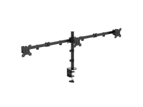 Ewent - Triple Monitor Desk Mount - Up To 27" / 7.