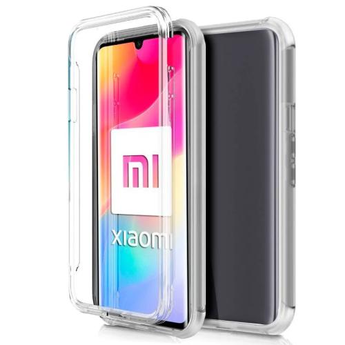 Cool Capa de Silicone 3d para Xiaomi Mi Note 10 Lite (Frente e Verso Transparentes)