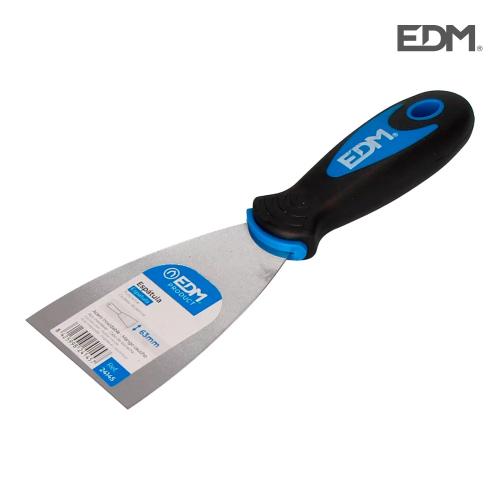 Espátula Profissional Alça de Borracha 63mm Edm