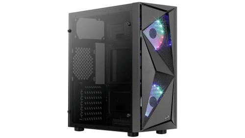 Aerocool Geh Midi Glider Cosmo Black Microatx/Atx/Miniitx/Wi