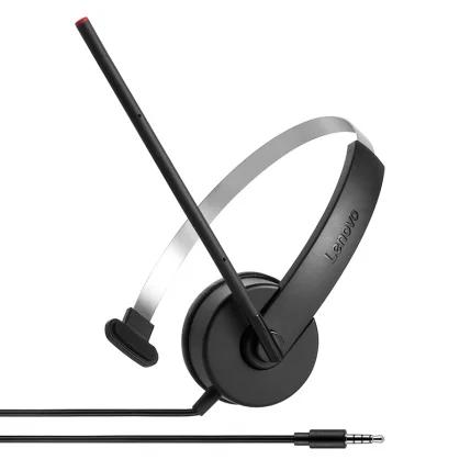 Auscultadores Headset Stereo Analog Preto - LENOVO