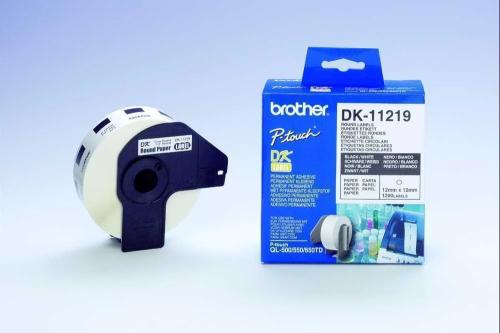 Fita para Etiquetadora Brother DK 12mm Branco