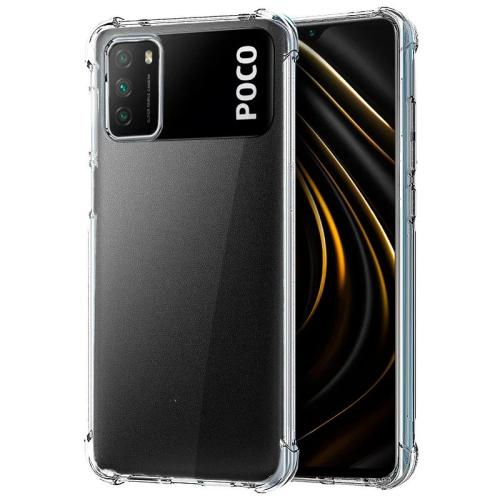 Capa Silic. Anti-choque Xiaomi Pocophone M3 Trans