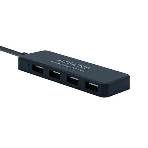 Hub Usb 2.0 Aisens A104-0402/ 4xusb