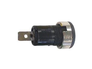 Poste de Unión Conetor Iec1010, Faston Preto