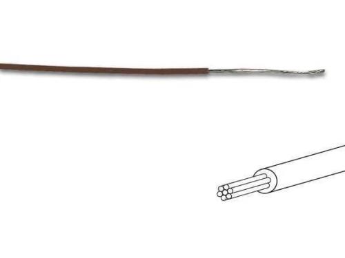 Fio de Ligação 1.4mm 0.2mm² Multifilar Castanho