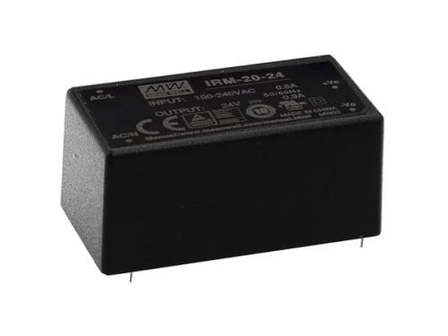 Mean Well - 1 Saída 20 W Tipo Encapsulada - 24 V