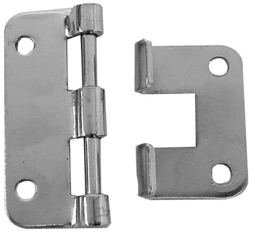 Bisagra - Metal Blanco - 58 X 46 Mm - 10 Piezas