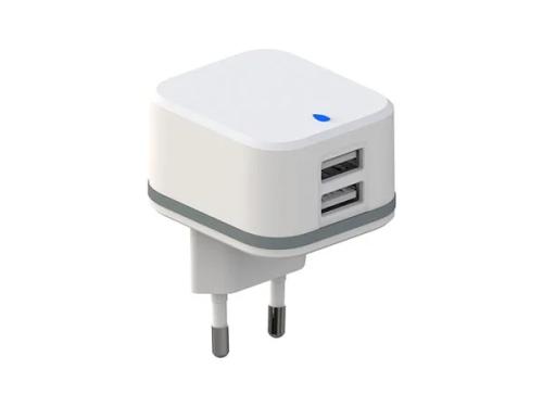 Cargador Compacto Con Doble Salida Usb 5 V - 4.8.