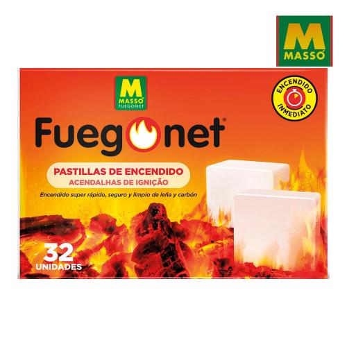 Acendalhas Fuegonet 32 Unid. Massó