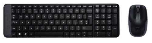 Logitech Mk220 Keyboard Rf Wireless Qwerty International Eer Black