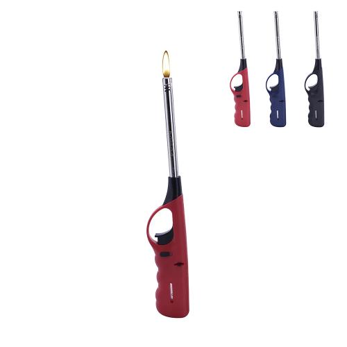 Isqueiro de Cozinha a Gás Recarregável 27x4x2cm Cores Diversas (Blister)