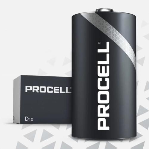 Pila Alcalina Lr20 Duracell Procell 10 Un