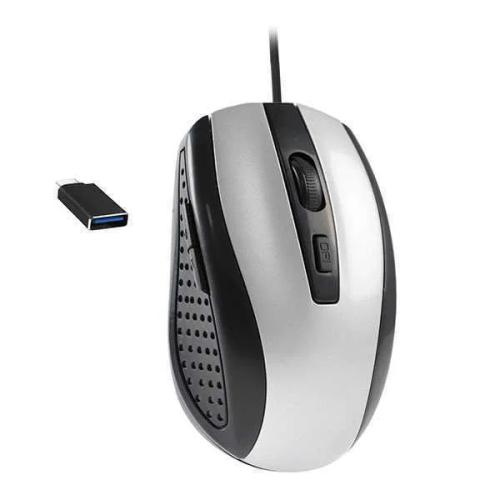Lifetech Mouse Bow - Usb C\\Type-C Optical Silver .