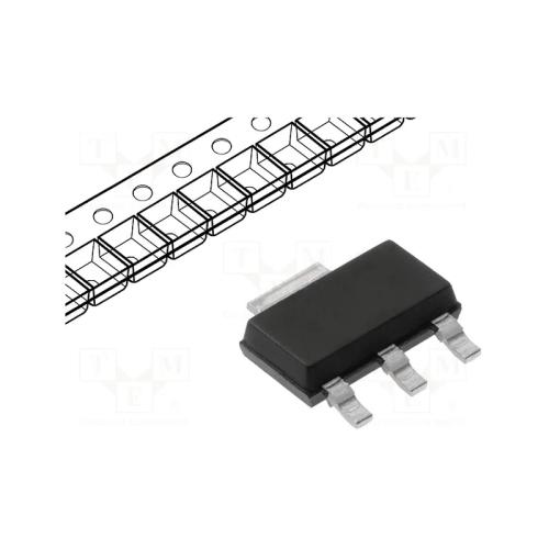 Transistor Pnp Bipolar 60v 1a 1.3w Sot223