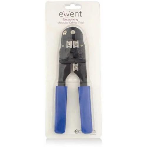 Alicate de Cravar RJ45 (Preto/Azul) - EWENT