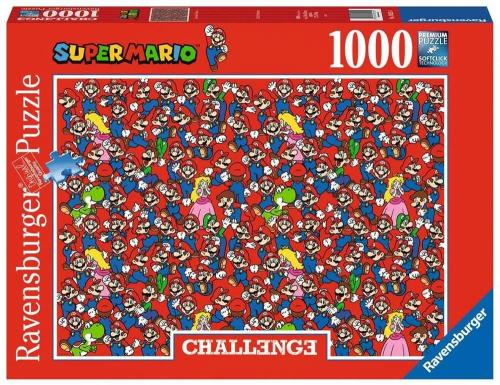 Puzzle Super Mario Ravensburger 16525 Challenge 1000 Peças