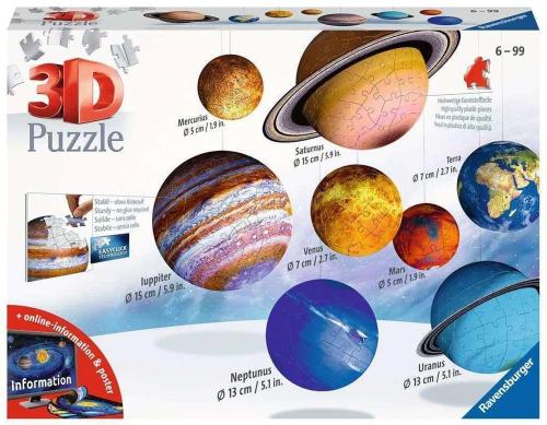 Puzzle 3d Ravensburger Planetary System