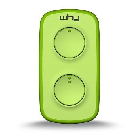 Emissor C/Autoaprendizagem Lite 433 Mini Verde