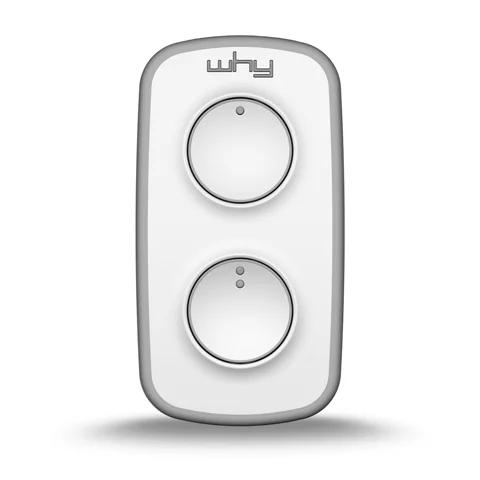Emissor C/Autoaprendizagem Lite 433 Mini Cinza