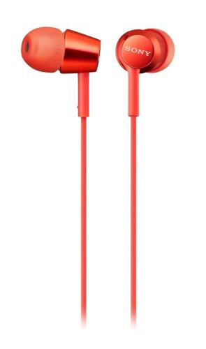 Auriculares Sony Mdrex155apr Micro Rojo