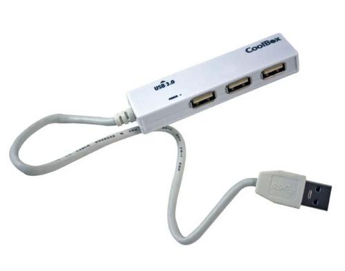 Concentrador Coolbox Usb (1 X Usb3.0 3 X Usb2.0)