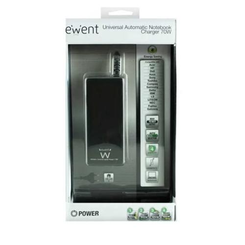 Carregador Universal Ewent Ew3965 65w P/ Notebook